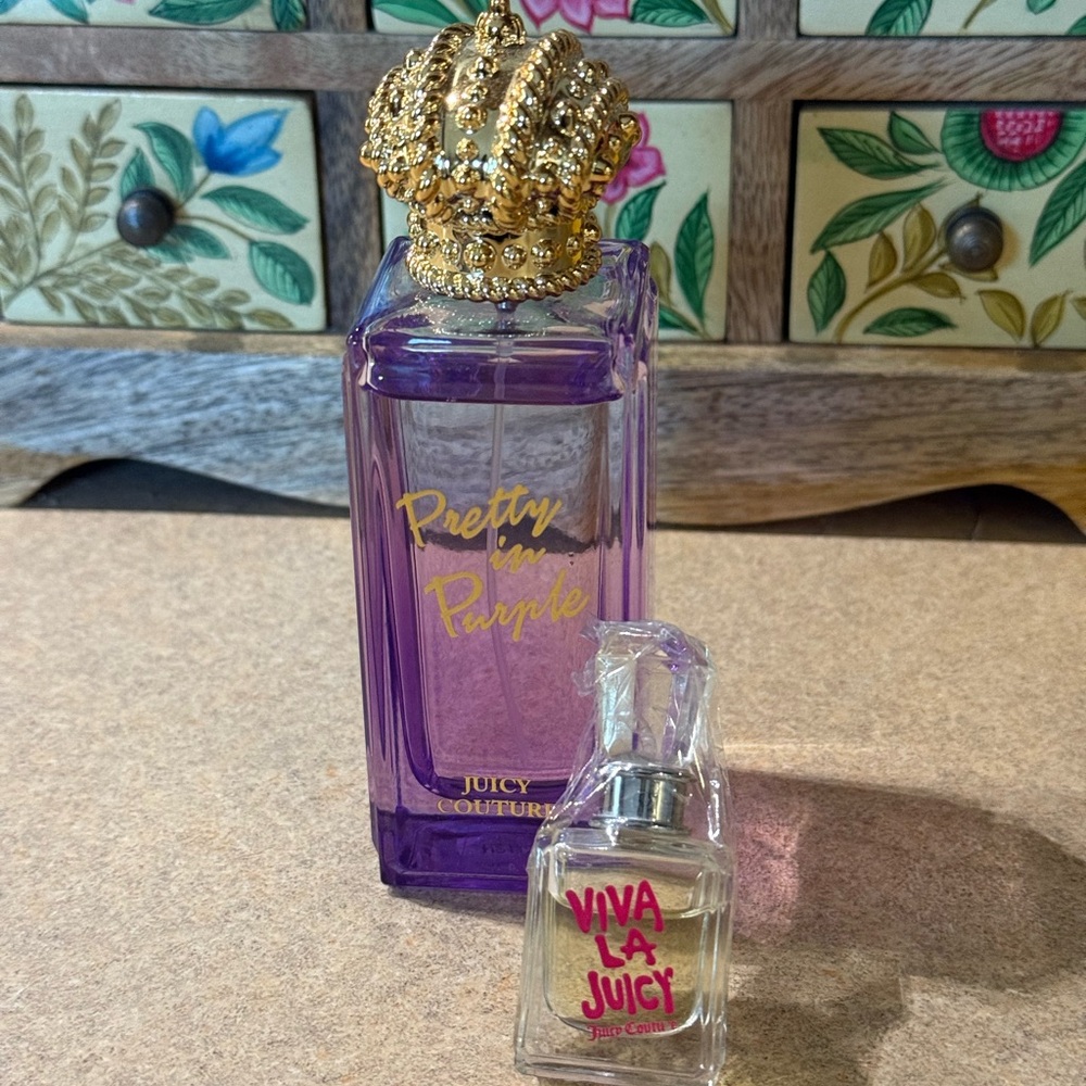 Juicy Couture Pretty in Purple Eau De toilette + VIVA LA JUICY Parfum (Bonus)